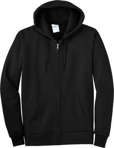 Port & Company | Tall Essential Fleece Full-Zip Hooded Sweatshirt ...