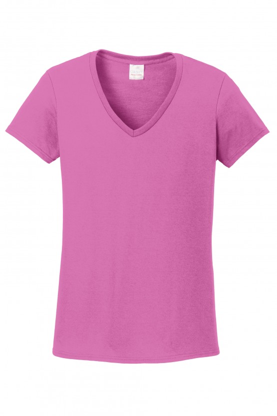 Gildan | Ladies Heavy Cotton 100% Cotton V-Neck T-Shirt | Innovative Ag
