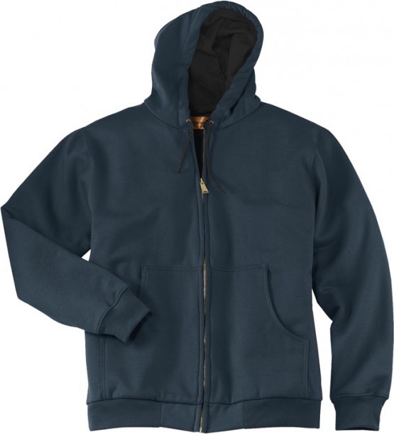 Corner Stone | Heavyweight Full-Zip Hooded Sweatshirt with Thermal ...